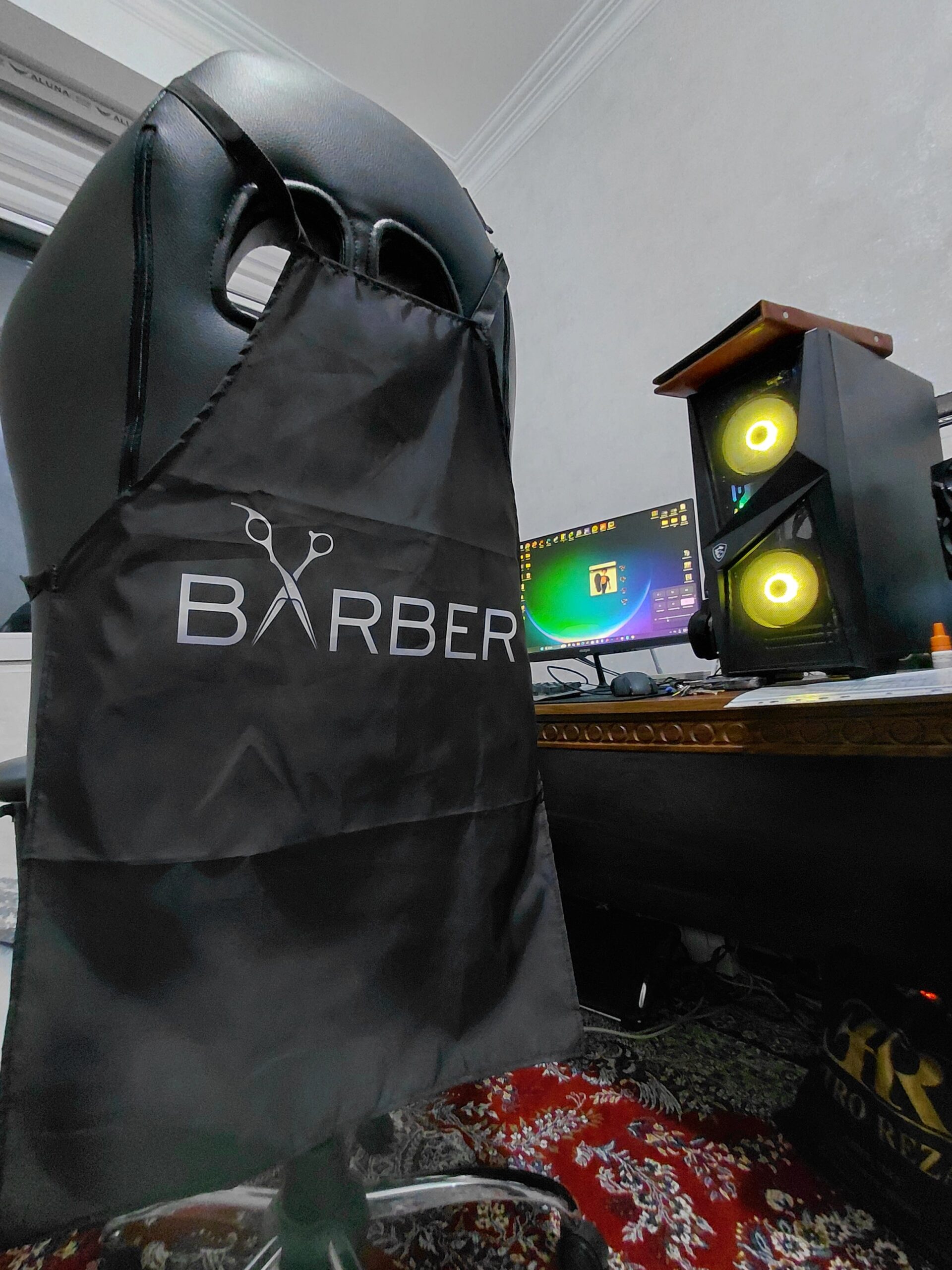 پیشبند آرایشگری مشتری