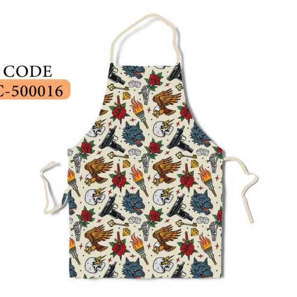 C-500016 پیشبند تاتو آرتیست