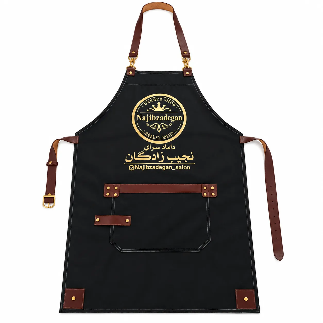 پیشبند با چاپ اختصاصی لوگوی برند